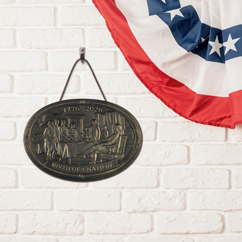 Birth of a Nation 250th Anniversary Wall Plaque lifestyle view