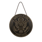 Great Seal Of The United States 250th Anniversary Wall Decor Plaque in Black / Gold