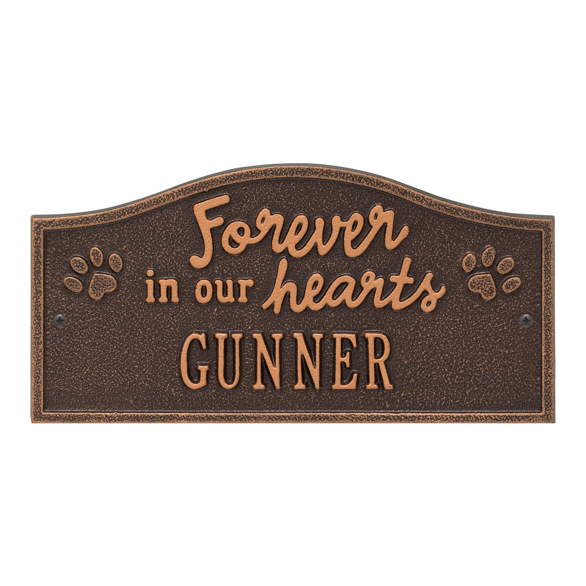 Forever in Our Hearts Memorial: Antique Copper original Whitehall photograph
