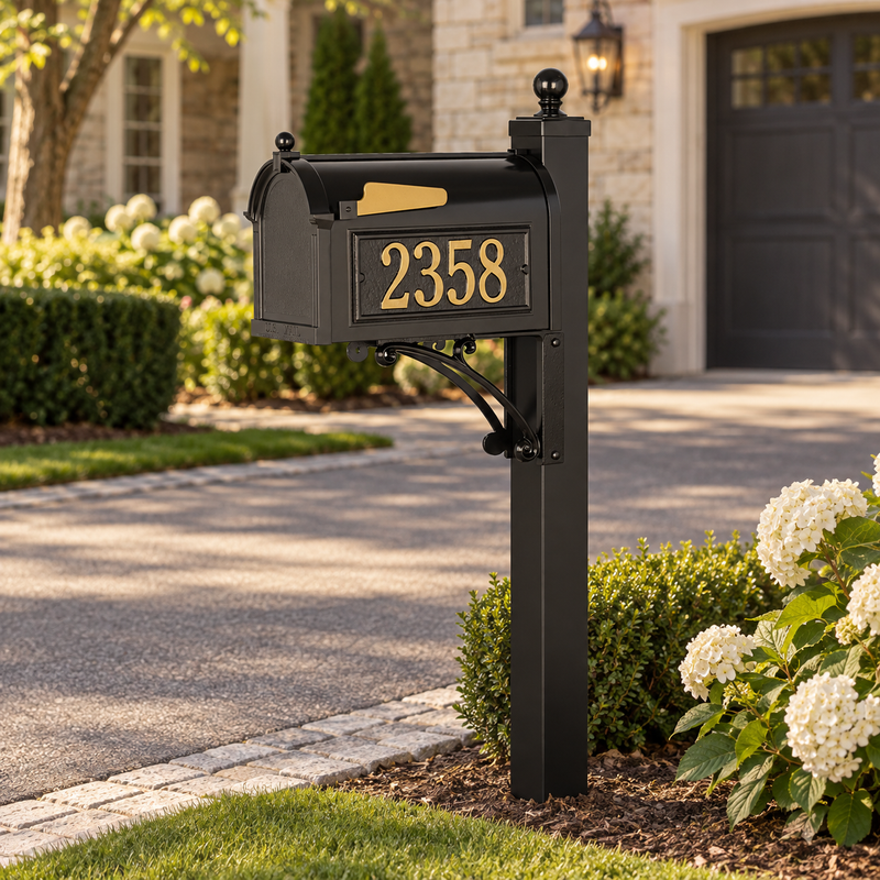 Deluxe Capitol Mailbox & Post Package
