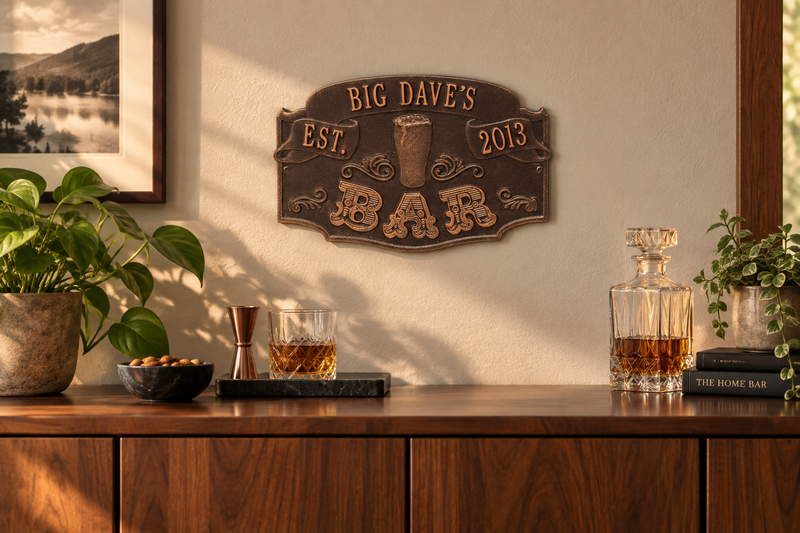 Established Bar Plaque