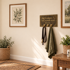 Life Is Short, Take a Walk Plaque: illustrative lifestyle scene